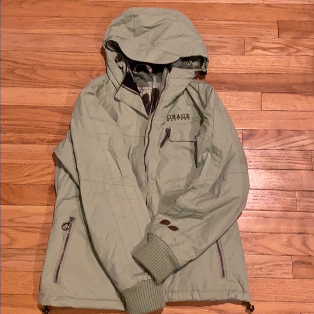 Orange Masters Ski Coat